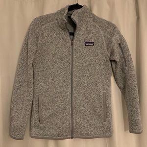 Patagonia Women’s Better Sweater Fleece Jacket in Birch White